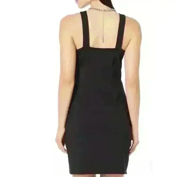 MICHAEL KORS Women’s Black Chain Sleeveless Sheath Dress NWT 140$ Size M - Picture 3 of 8